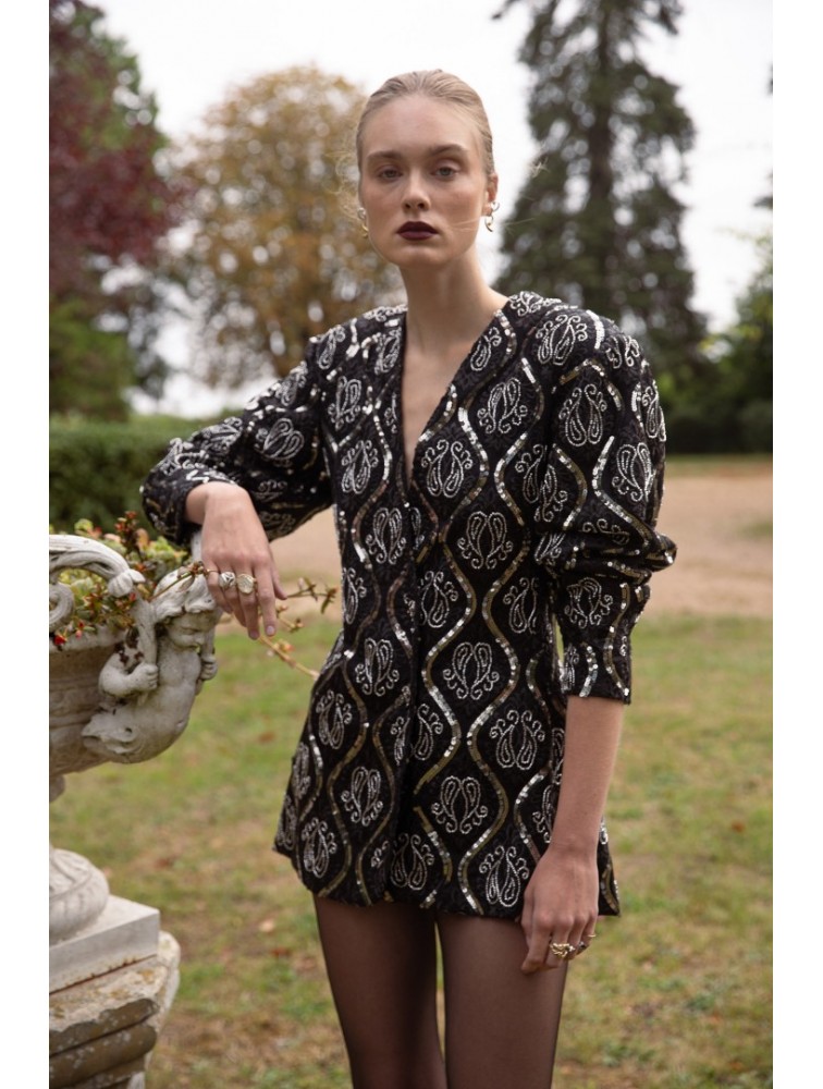 NIDODILEDA Juliette Blazer Dress Μα΄υρο Μπλέιζερ Φόρεμα LIMITED